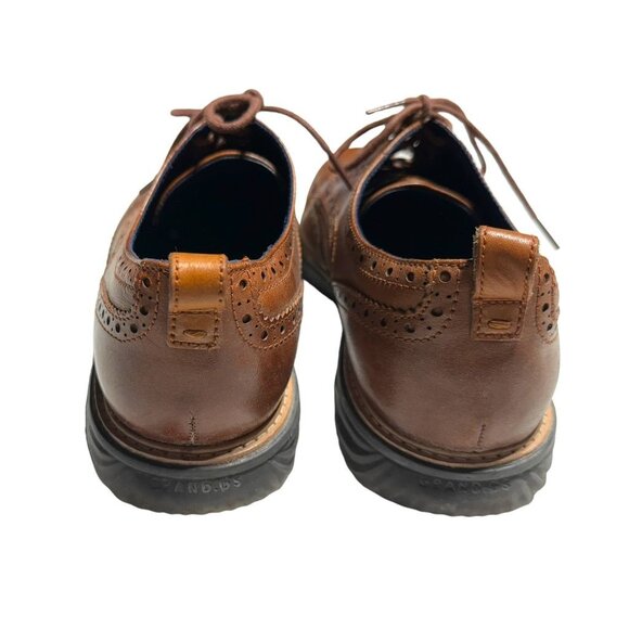 Cole Haan Grand OS Brown Wingtip Size 10.5 - Picture 3 of 11